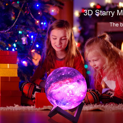 3D Printing Moon Lamp Galaxy Moon Light with Remote Control