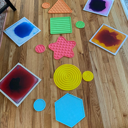 Sensory Toys for Kids with Different Textures & Shapes (10 PCs)