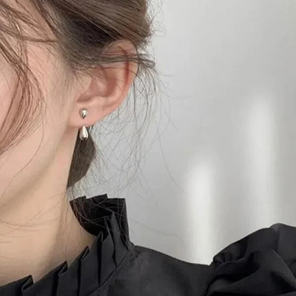 Teardrop Earrings for Women Elegant Minimal Classic Jewelry