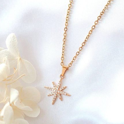 24 Karat Polaris Star Necklace