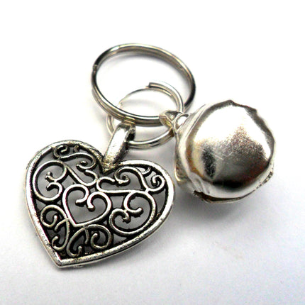 Filigree Heart Pet Charm
