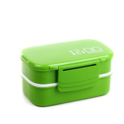Double Layer Plastic Lunch Box