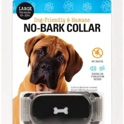 Goldman's No-Bark Training Dog Collar Friendly and Humane - Size Large