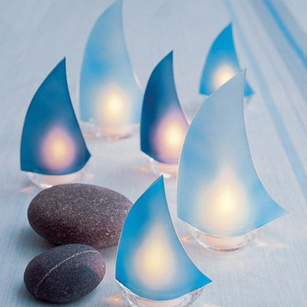 Sailboat Candle Holders