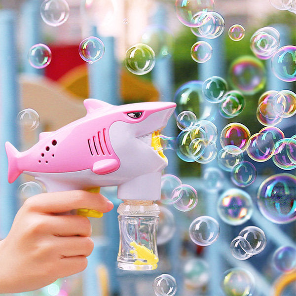 Fish and Shark Bubble Machine
