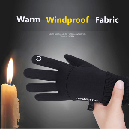 Touch Screen Fleece Gloves Non-slip Warm Winter Gloves