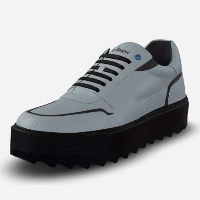 Recycled Sneakers BYMANYC ® New York FINANCIAL DISTRICT FLARE (Unisex)
