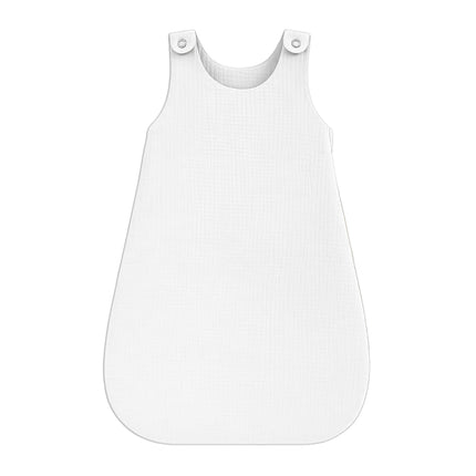 Organic Cotton Summer Sleeping Bag - White