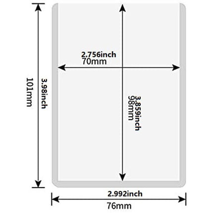 Top Loaders Card Sleeves for Trading Card, Penny Sleeves