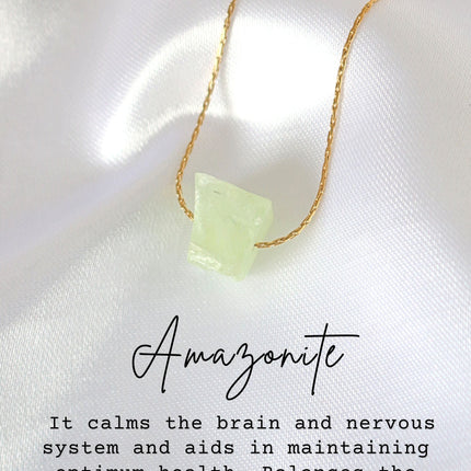 Raw Natural Crystals | 24 Karats Pendant Necklaces