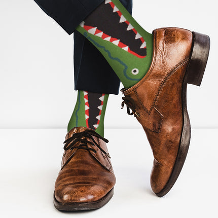 Sick Socks – Crocodile – Down South Casual Dress Socks