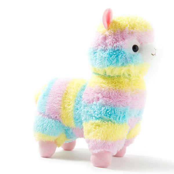 Rainbow Alpaca Plush Toy