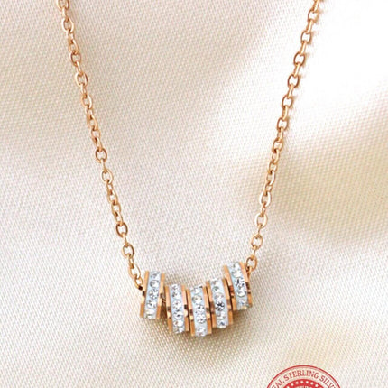 18 Karats Rose Gold Filled Necklace