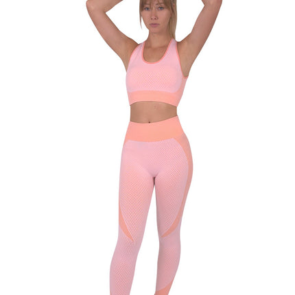 Trois Seamless Sports Bra - Pink