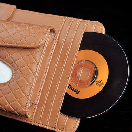 Leather Multifunction Car Visor Organizer