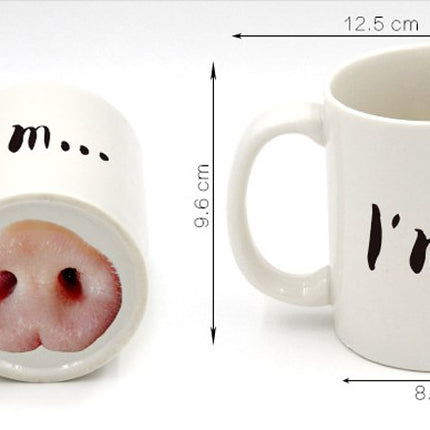 I'M … Piggy Nose Mug
