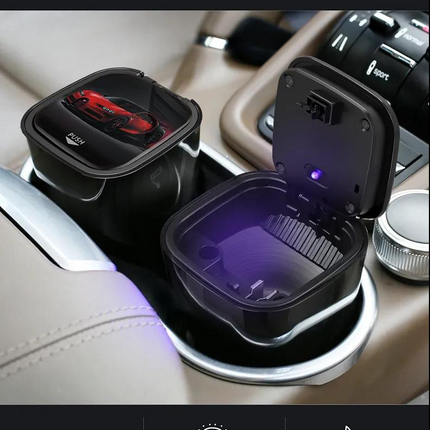 Auto Car ashtray multi function ashtray with light