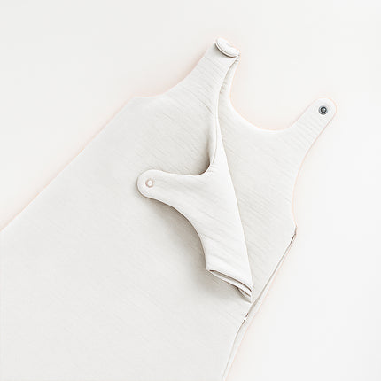 Organic Cotton Winter Sleeping Bag - White