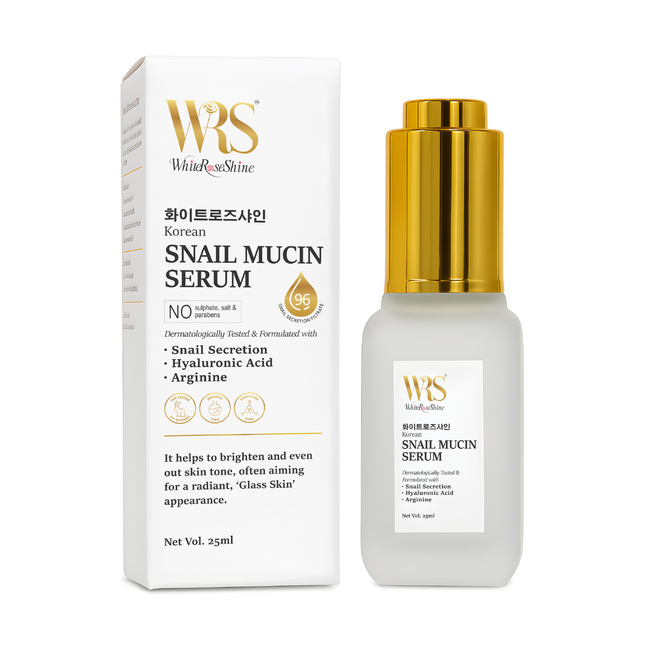 Whiteroseshine Korean Snail Mucin Serum