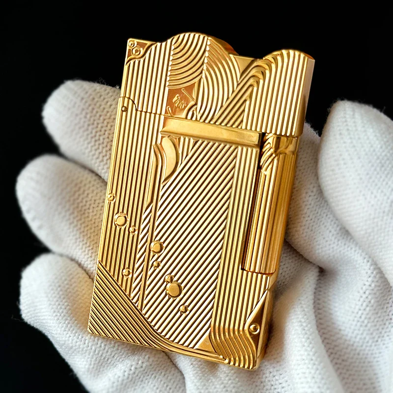 S.T Dupont Lighter Premium Gifts Sleeping Mermaid Golden Lighter