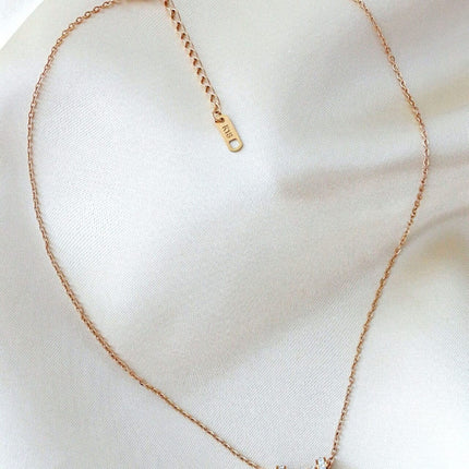 18 Karats Rose Gold Filled Necklace