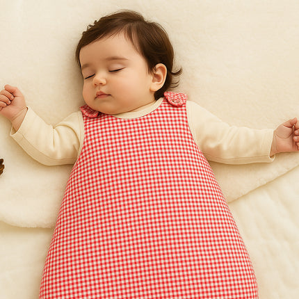Organic Cotton Winter Sleeping Bag - Vichy