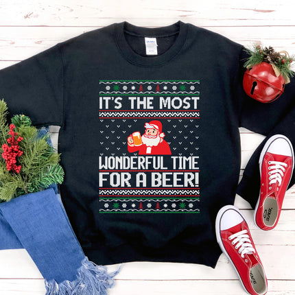 Its The Most Wonderful Time Christmas Sweatshirt