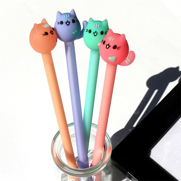 Colorful Cartoon Cat Pen
