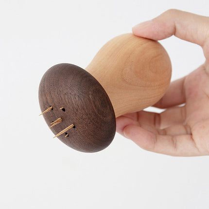Mushroom Wooden Toothpick Holder