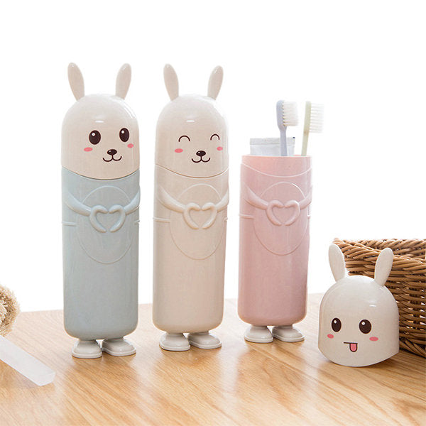 Cute Cartoon Toothbrush Storage Box