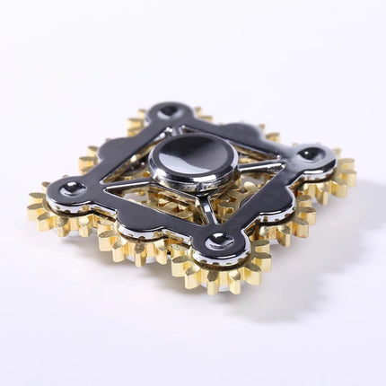 Nine Gears Linkage Fidget Spinner