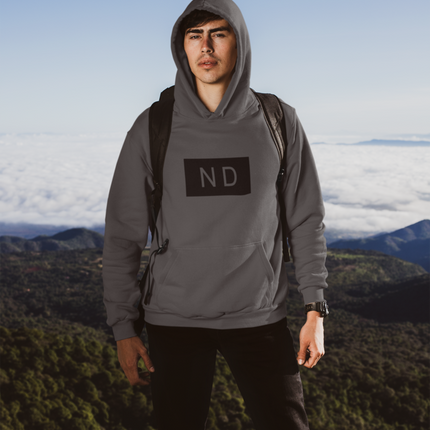 Mens Street Style ND Hooded Sweatshirt