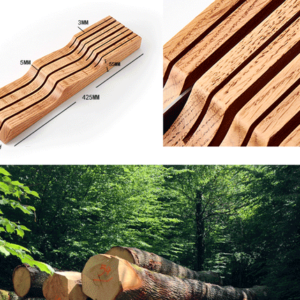 In-Drawer Knife Block