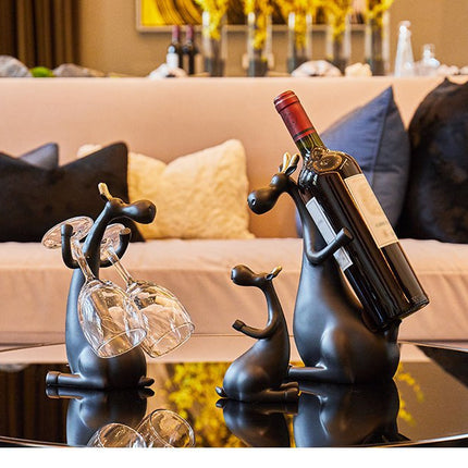 Lovely Deer Wine Rack