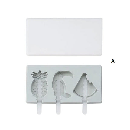 Cute Ice Cream Mould, With Lid