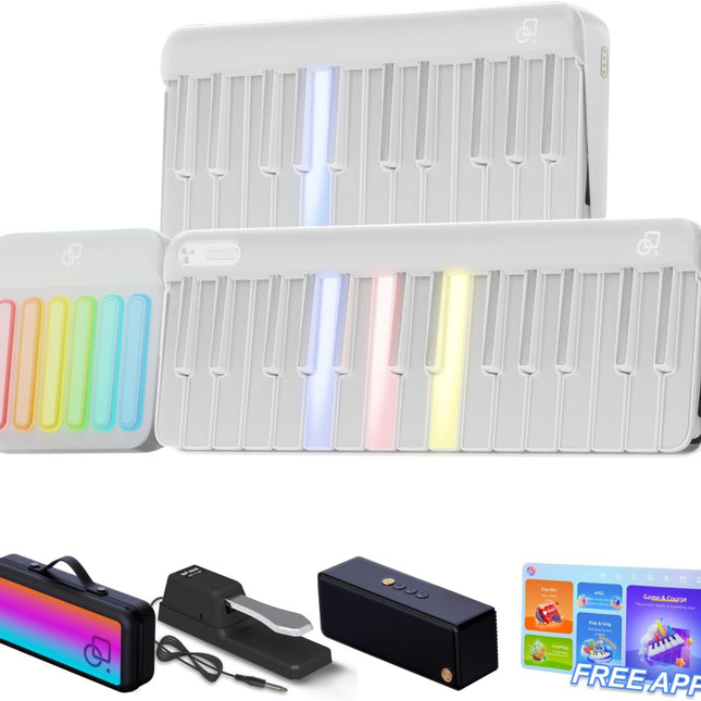 Popumusic Smart Piano Keyboard with MIDI Controller