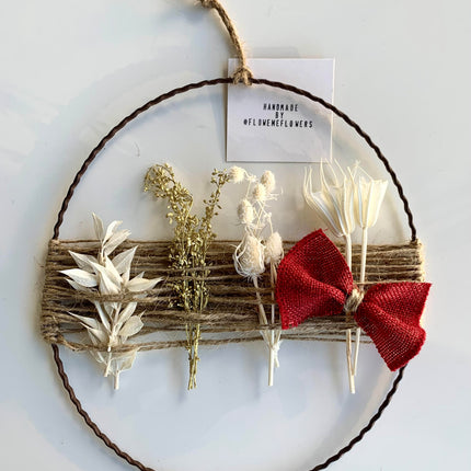 Dried Flower Christmas Wreath | Christmas Decoration