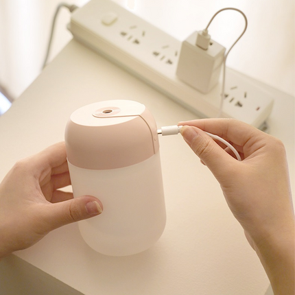 Mini Portable Ultrasonic Air Humidifer Aroma Essential Oil Diffuser