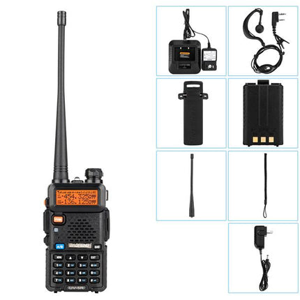 BAOFENG 1.5" LCD 136~174MHz / 400~520MHz Dual Band Walkie Talkie
