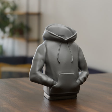 3D-Printed Hip-Hop Hoodie Pencil Holder with Hands in Pockets – Urban