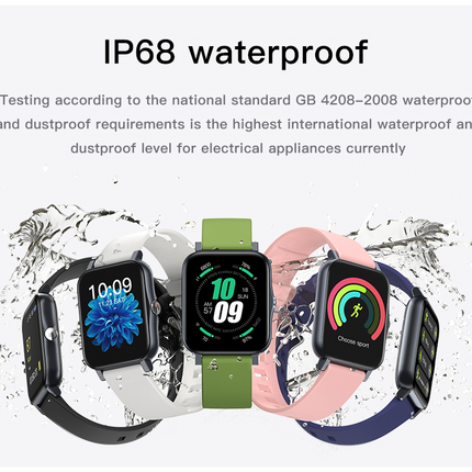 High Quality Waterproof Full Touch Screen Sport Bluetooth SmartWatch