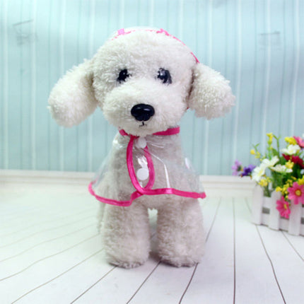 Transparent Dog Raincoat