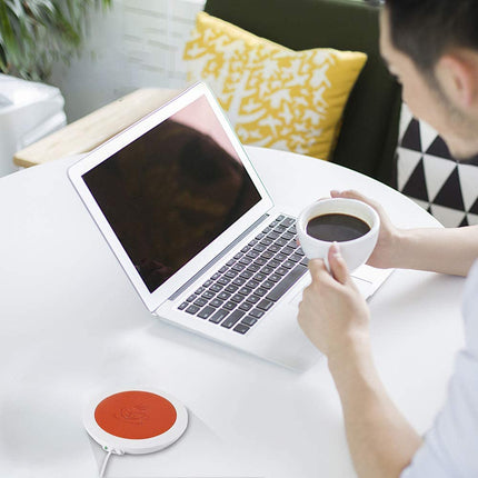 USB Cup Mug Warmer PU Leather USB Cup Heater