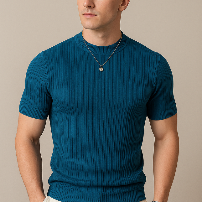 FormLayer™ – Men’s Slim Fit Ribbed Base Tee