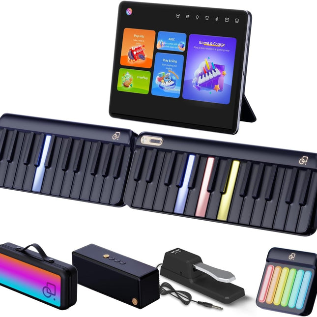 Smart Piano Keyboard with MIDI Controller