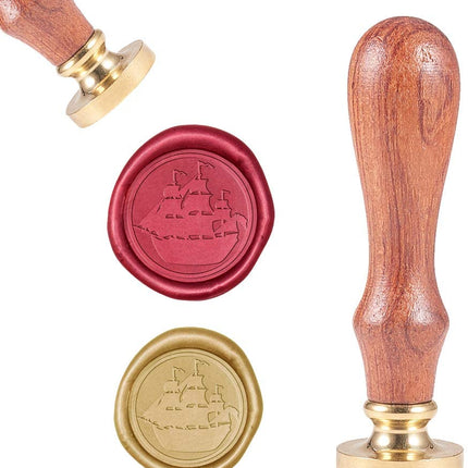 Wax Sealing Stamps Sailboat Vintage Wax Seal Stamp