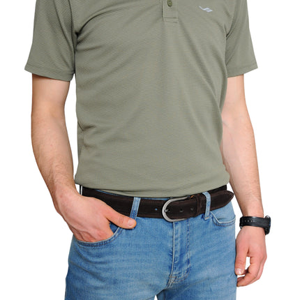 Sagrada Dark Brown Suede Belt