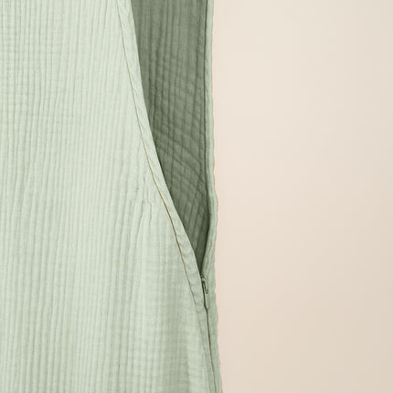 Organic Cotton Summer Sleeping Bag - Green