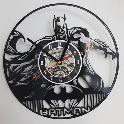BATMAN HANDMADE VINYL RECORD WALL CLOCK FAN GIFT
