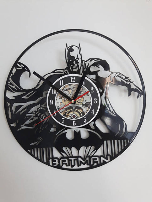 BATMAN HANDMADE VINYL RECORD WALL CLOCK FAN GIFT